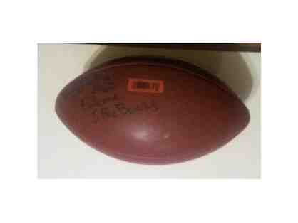 Tommy Nobis Autographed Football