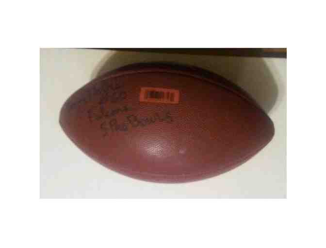 Tommy Nobis Autographed Football - Photo 1