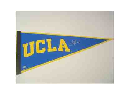 Troy Aikman UCLA Bruins Autographed Football Pennant