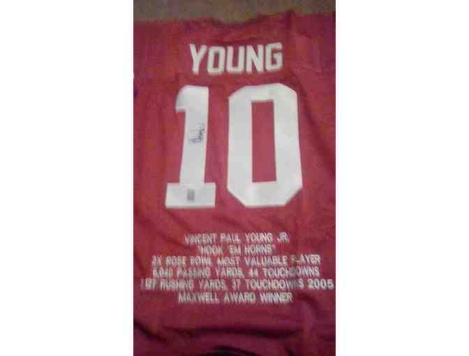 Vince Young Autographed Football Jersey - Photo 1