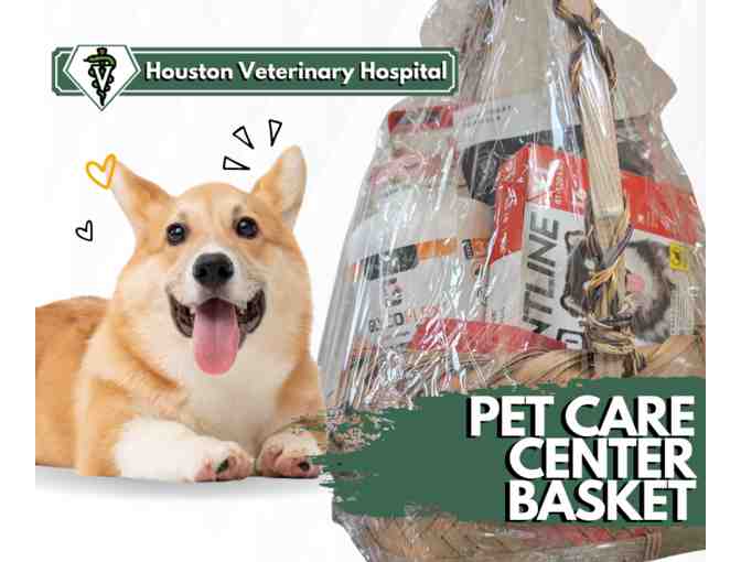 Pet Care Center Basket - Donated by Houston Veterinary Hospital #1 - Photo 1