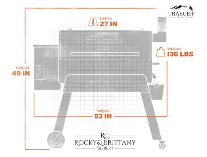 Traeger Pro Series 34 Pellet Grill - Donated by Rocky and Brittany Gilbert