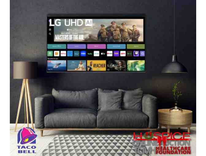 LG - 55in Class UT75 Series LED 4K UHD Smart webOS TV (2024) - Donated By Taco Bell