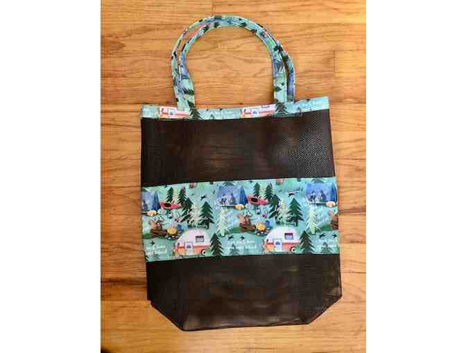 Tiger's Eye Totes - Heavy Duty Tote Bag (Camping Scene) - Photo 1