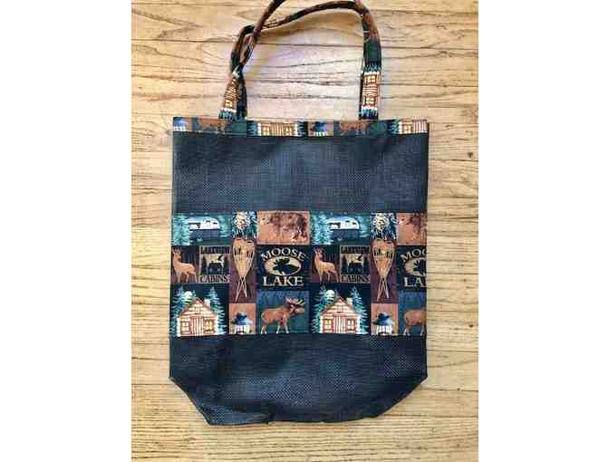 Tiger's Eye Totes - Heavy Duty Tote Bag (Moose Scene) - Photo 1