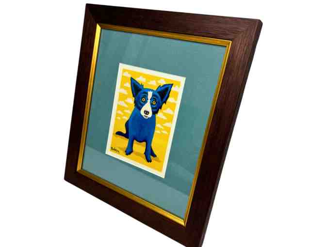 Framed Blue Dog Cards