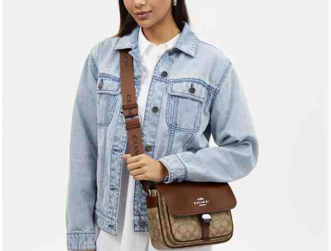 Coach Pace Messenger Bag In Signature Canvas