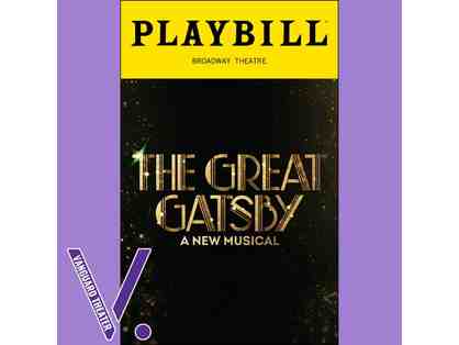 2 Tickets to The Great Gatsby on Broadway + Backstage tour + NYC Dinner