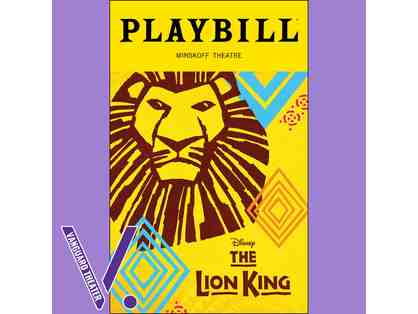 4 Tickets to The Lion King on Broadway + Backstage tour + NYC Dinner